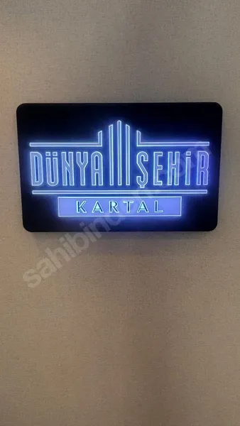 DünyaŞehir Kartal'da Deniz Manzaralı,Ebeveyn Banyolu Satılık 3+1 - Fotoğraf 1